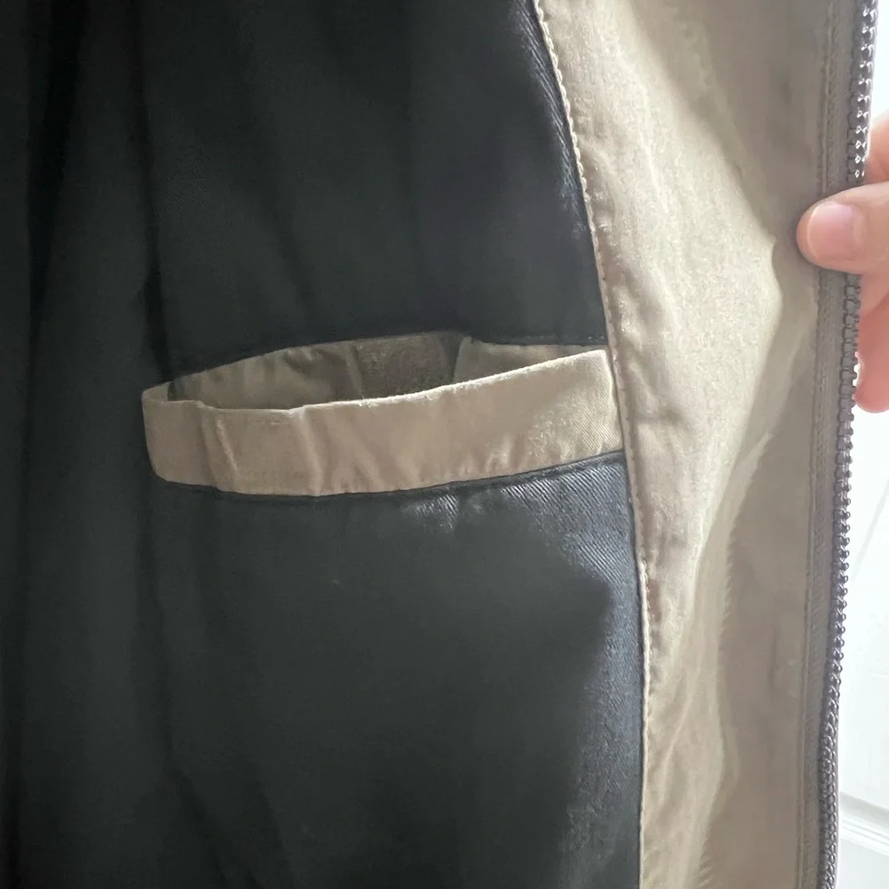 Claiborne Outerwear Vintage Men’s Khaki Jacket with Thermolite, Size XL